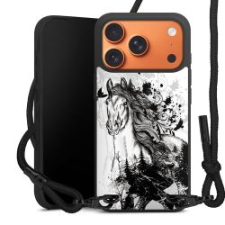 Carry Case Black Line Fabric black/matt black