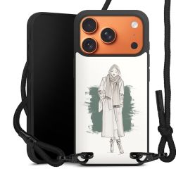 Carry Case Black Line Fabric black/matt black