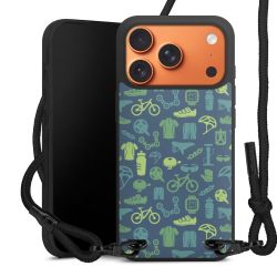 Carry Case Black Line Fabric black/matt black