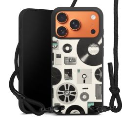 Carry Case Black Line Fabric black/matt black