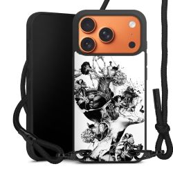 Carry Case Black Line Fabric black/matt black