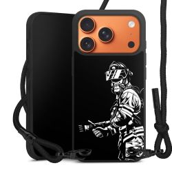 Carry Case Black Line Fabric black/matt black