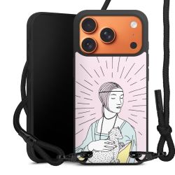 Carry Case Black Line Fabric black/matt black