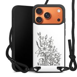 Carry Case Black Line Fabric black/matt black