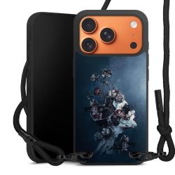 Carry Case Black Line Fabric black/matt black