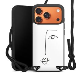 Carry Case Black Line Fabric black/matt black