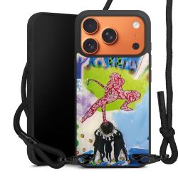 Carry Case Black Line Fabric black/matt black