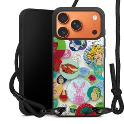 Carry Case Black Line Fabric black/matt black