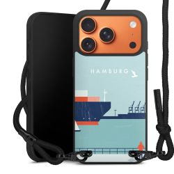 Carry Case Black Line Fabric black/matt black