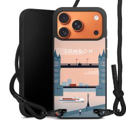 Carry Case Black Line Fabric black/matt black