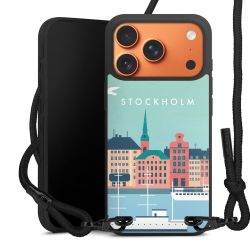 Carry Case Black Line Fabric black/matt black