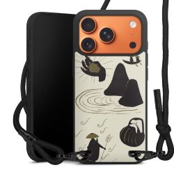 Carry Case Black Line Fabric black/matt black