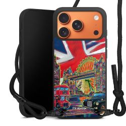 Carry Case Black Line Fabric black/matt black