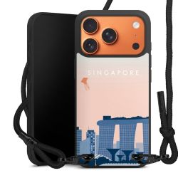 Carry Case Black Line Fabric black/matt black