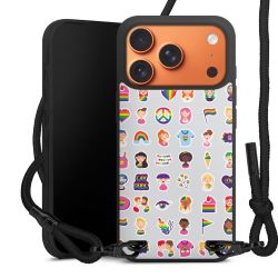 Carry Case Black Line Fabric black/matt black