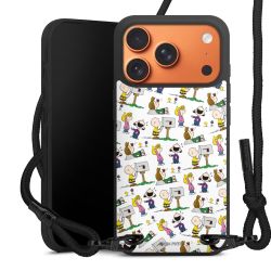 Carry Case Black Line Fabric black/matt black