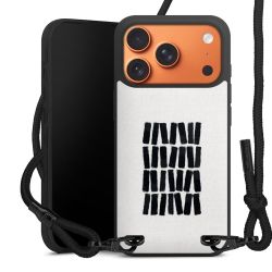 Carry Case Black Line Fabric black/matt black