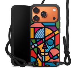 Carry Case Black Line Fabric black/matt black