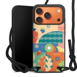 Carry Case Black Line Fabric black/matt black