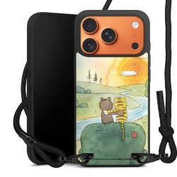 Carry Case Black Line Fabric black/matt black