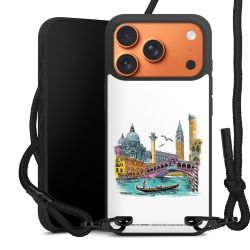 Carry Case Black Line Fabric black/matt black