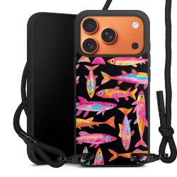 Carry Case Black Line Fabric black/matt black