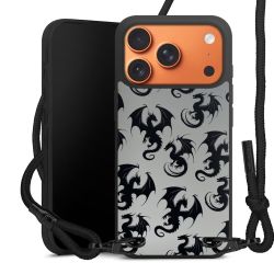 Carry Case Black Line Fabric black/matt black