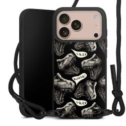 Carry Case Black Line Fabric black/matt black