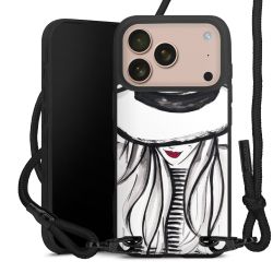 Carry Case Black Line Fabric black/matt black