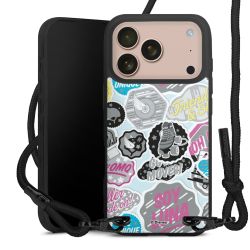 Carry Case Black Line Fabric black/matt black