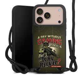 Carry Case Black Line Fabric black/matt black