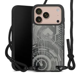 Carry Case Black Line Fabric black/matt black