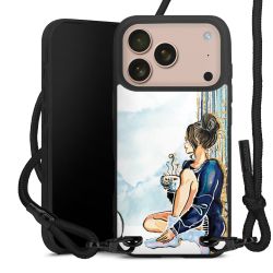 Carry Case Black Line Fabric black/matt black