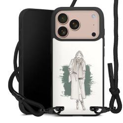 Carry Case Black Line Fabric black/matt black