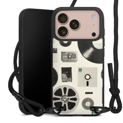 Carry Case Black Line Fabric black/matt black