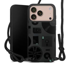 Carry Case Black Line Fabric black/matt black