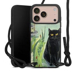 Carry Case Black Line Fabric black/matt black