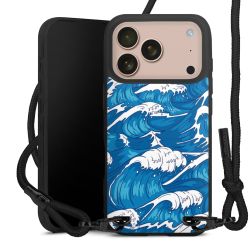 Carry Case Black Line Fabric black/matt black