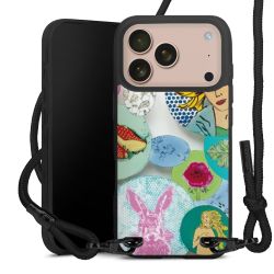 Carry Case Black Line Fabric black/matt black