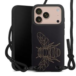 Carry Case Black Line Fabric black/matt black