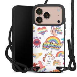 Carry Case Black Line Fabric black/matt black