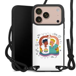 Carry Case Black Line Fabric black/matt black