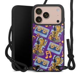 Carry Case Black Line Fabric black/matt black