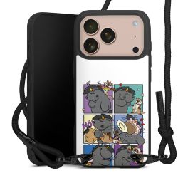 Carry Case Black Line Stoff schwarz/mattschwarz