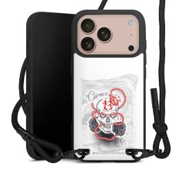 Carry Case Black Line Fabric black/matt black