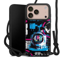 Carry Case Black Line Fabric black/matt black