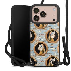 Carry Case Black Line Fabric black/matt black