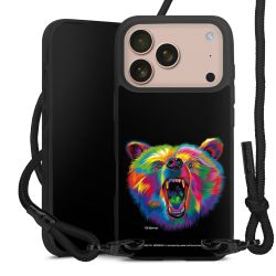 Carry Case Black Line Fabric black/matt black