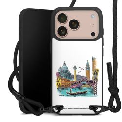 Carry Case Black Line Fabric black/matt black