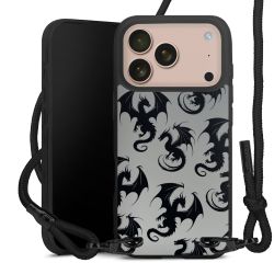 Carry Case Black Line Fabric black/matt black